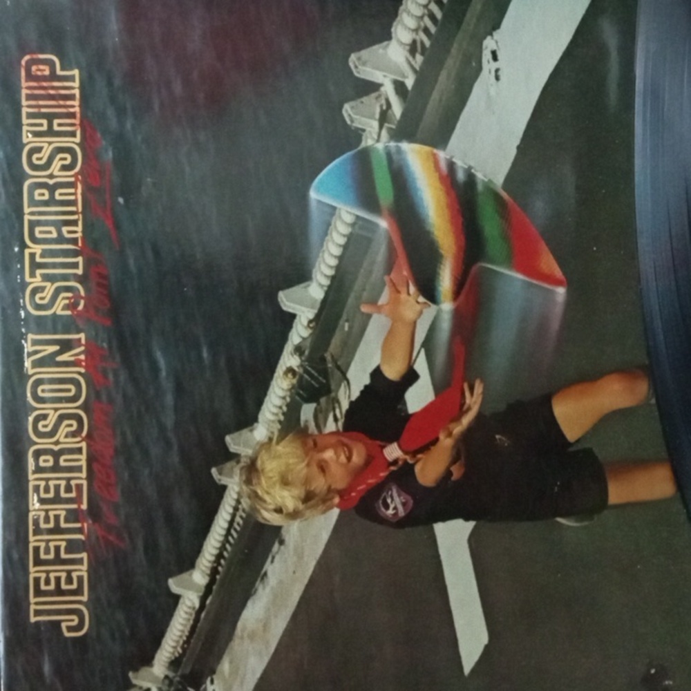 Vintage vinyl record Jefferson Starship "Freedom At Point Zero"